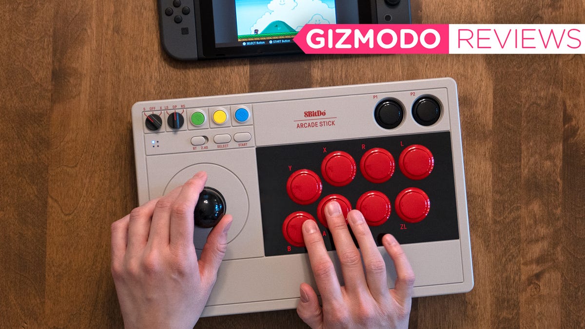 8bitdo arcade stick review and unbox - NO SOLDER REQUIRED 