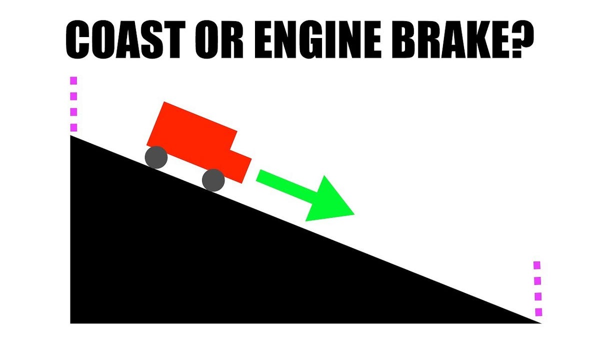 Here Is When Engine Braking Can Save More Gas Than Coasting Here Is When Engine Braking Can Save More Gas Than Coasting