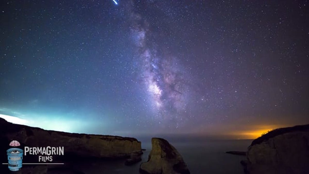 Meteorite Explosion Caught In Time Lapse Video