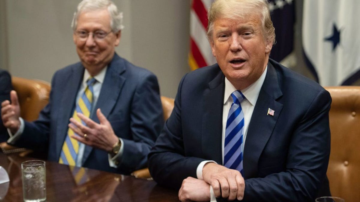 Trump Calls Mitch McConnell ‘Unsmiling Political Hack’ In Scathing ...