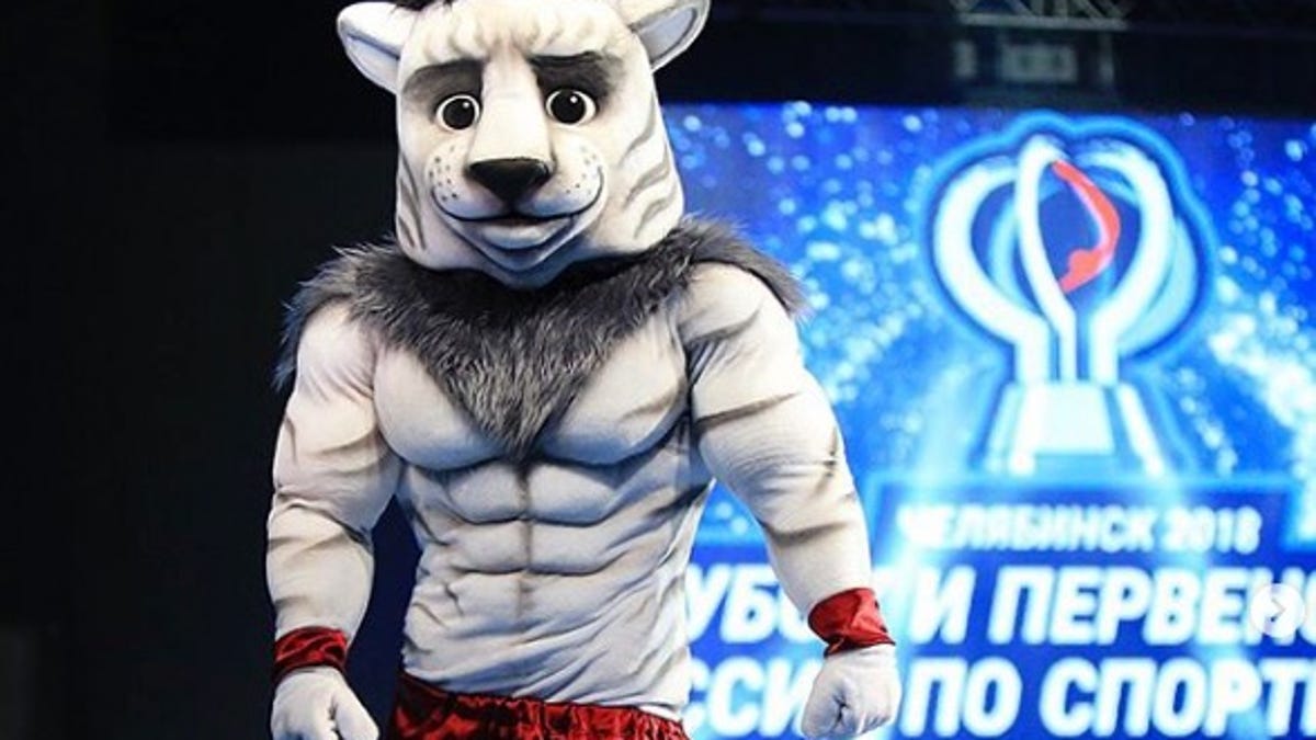 This Furry With Abs Is The Creepiest Mascot In Sports