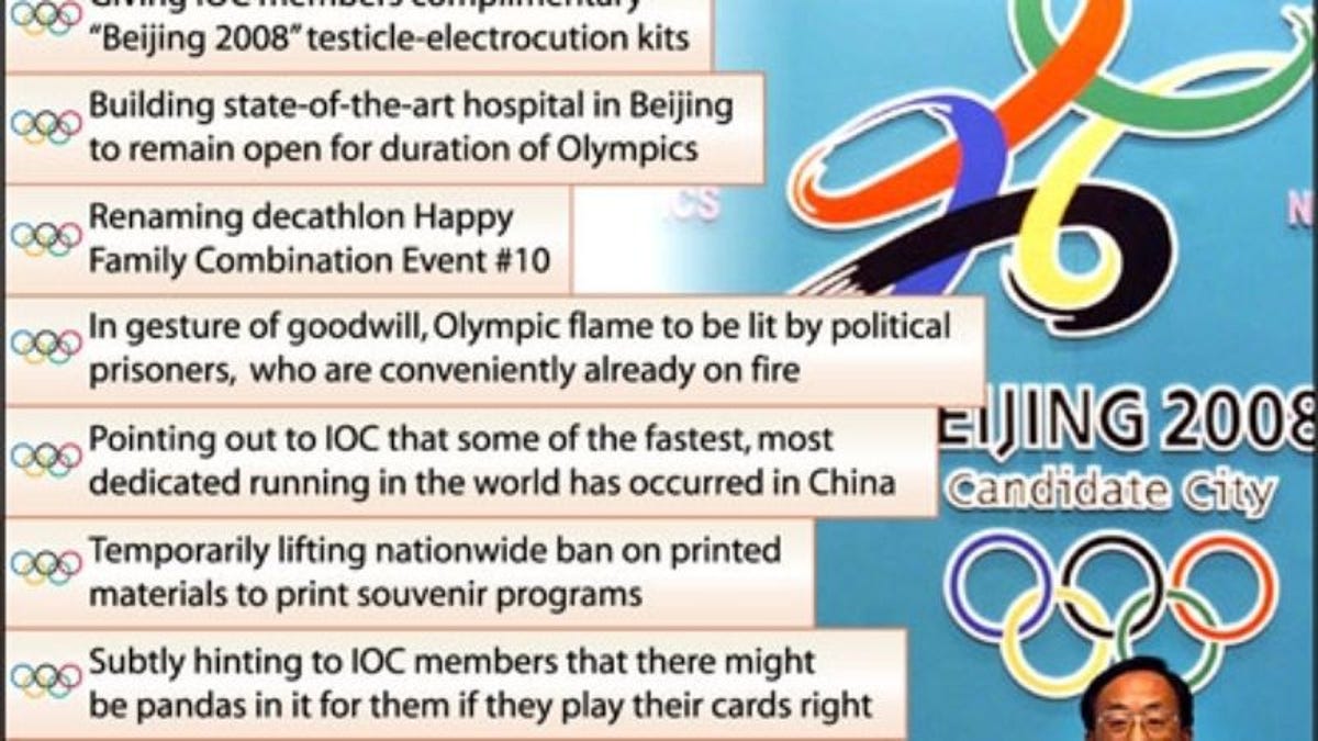 China's Olympic Bid