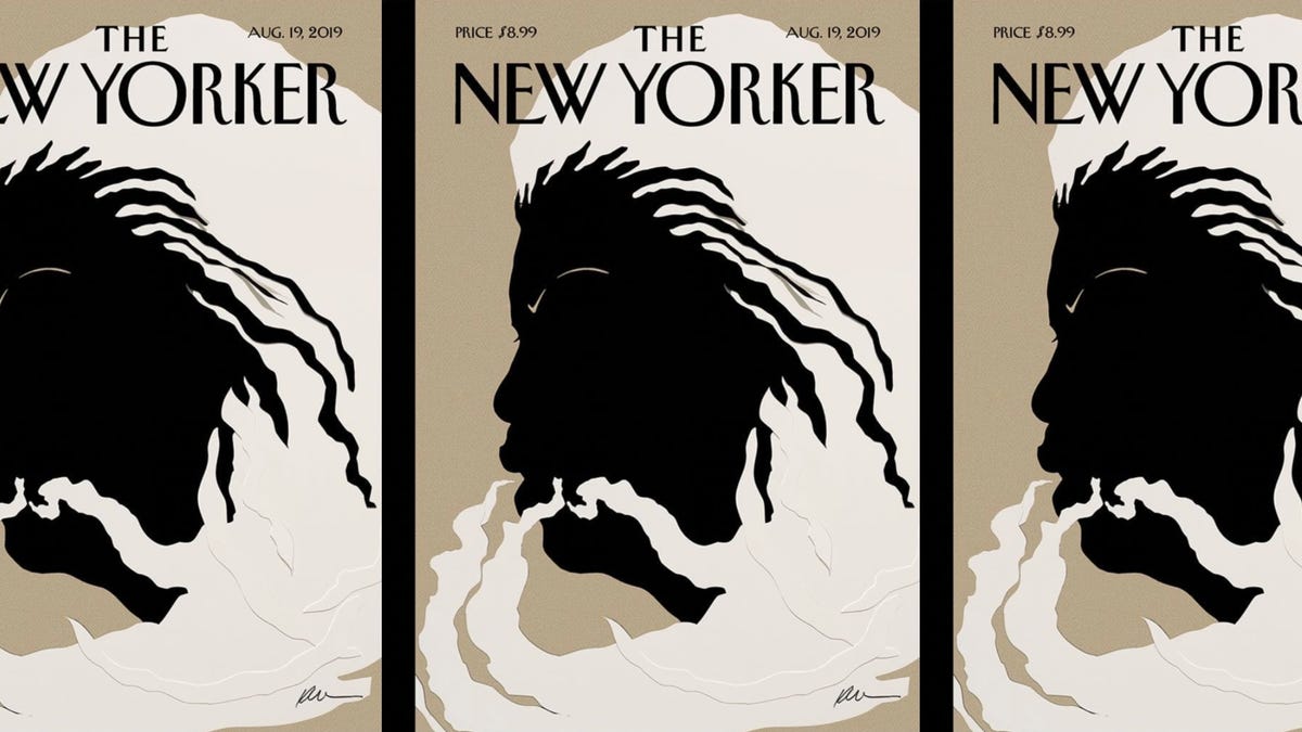 Artist Kara Walker Creates the New Yorker's Cover Tribute to Toni Morrison