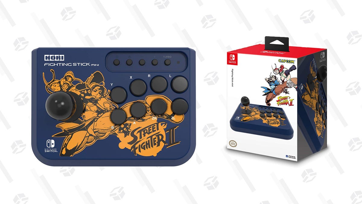 Hori Fighting Stick Mini: Street Fighter Edition (for Nintendo