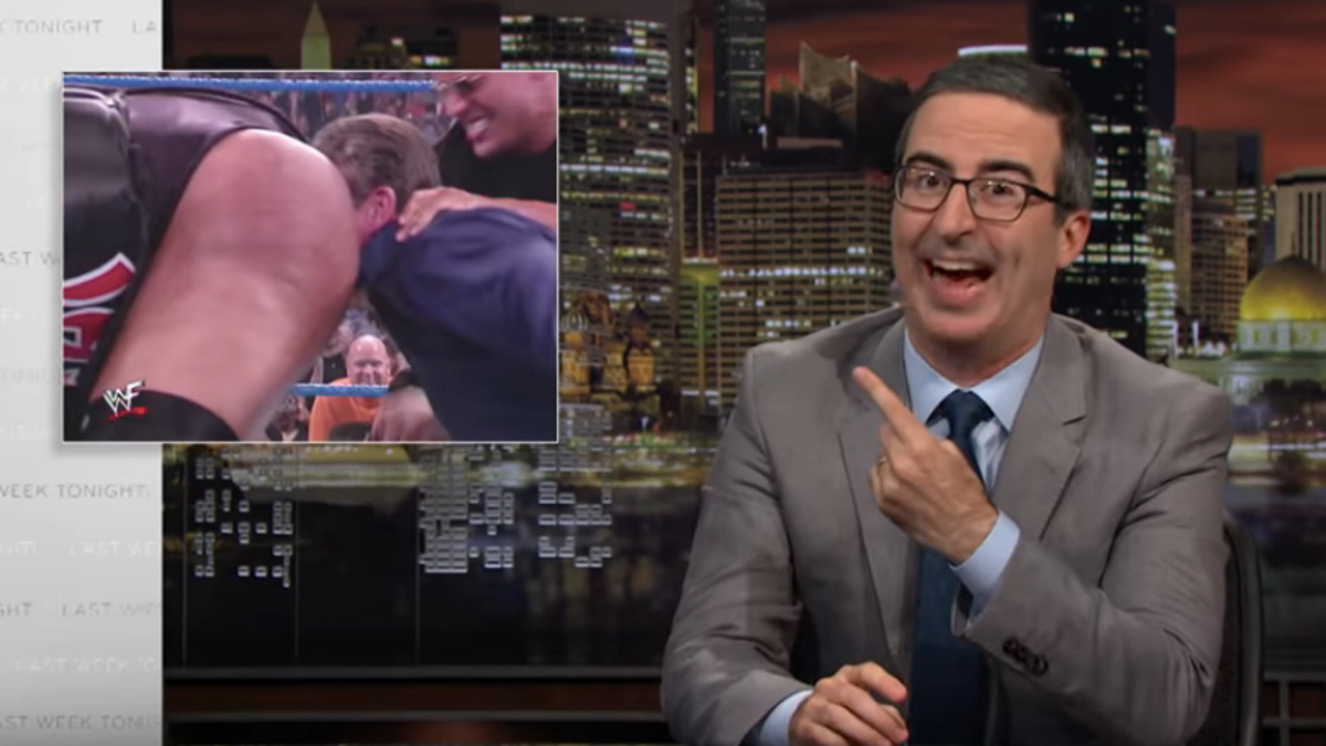 Wrestlemania store john oliver