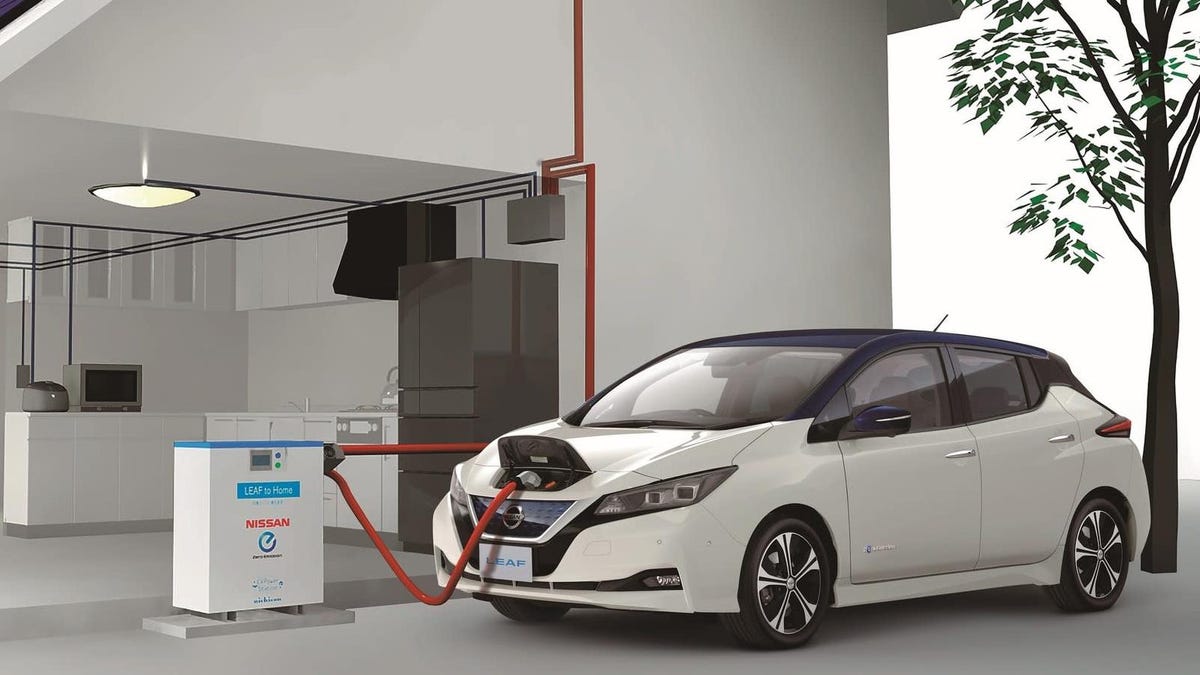 Can i charge my deals nissan leaf at home