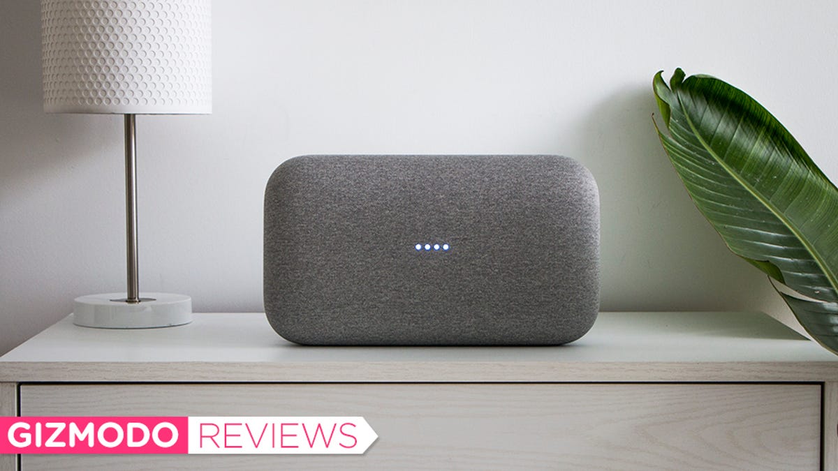 Google Home Max Review: A Bigger (and Louder) Smart-Home Speaker