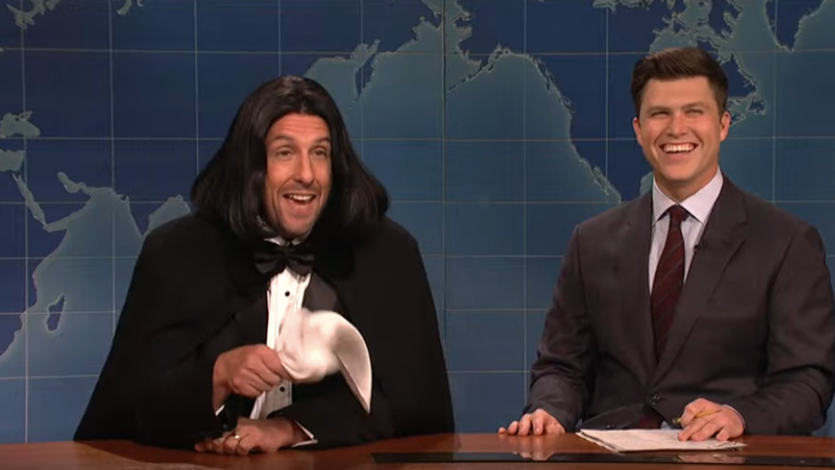 Adam Sandler brings some nostalgic professionalism to an otherwise