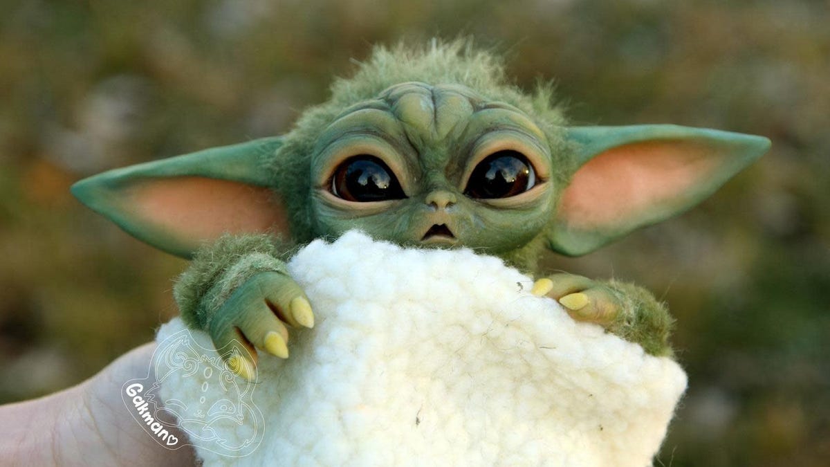 14-Month Waitlist for $300 Unofficial Baby Yoda Star Wars Toy