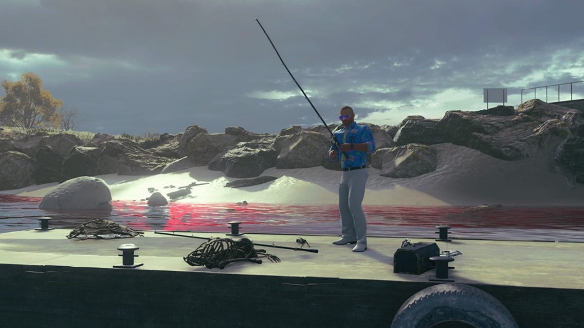 You Can Now Go Fishing In Black Ops 4's Battle Royale Mode, But