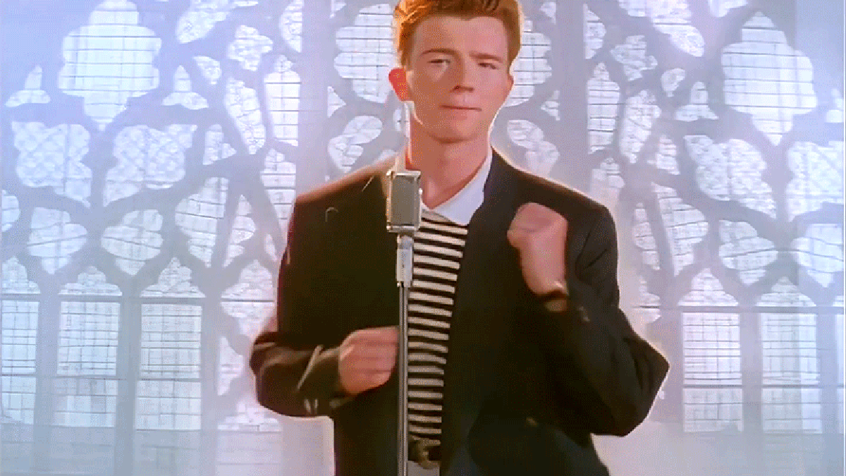 Rickrolling in 4K is equally as amazing as it sounds