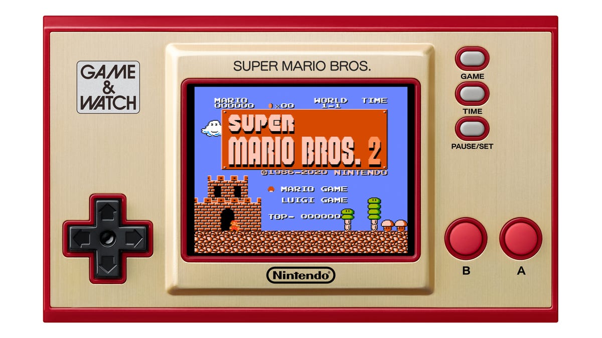 Nintendo Unveils Collectible Super Mario Game Watch