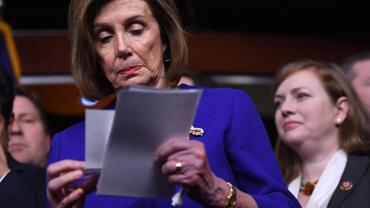 Trump Sends Sternly Worded Letter to Nancy Pelosi, Who Can't be Bothered