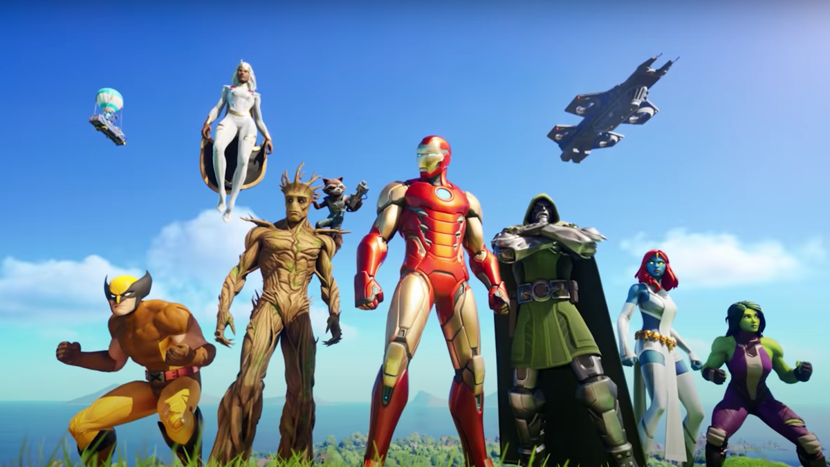 Marvel Heroes Arrive in Fortnite for Season 4