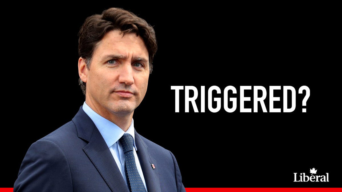 Justin Trudeau Responds To Blackface Criticism With New ‘Triggered?’ Campaign Slogan