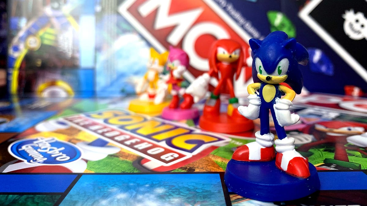 Monopoly Gamer Sonic The Hedgehog Is All Going Fast And Kicking Ass