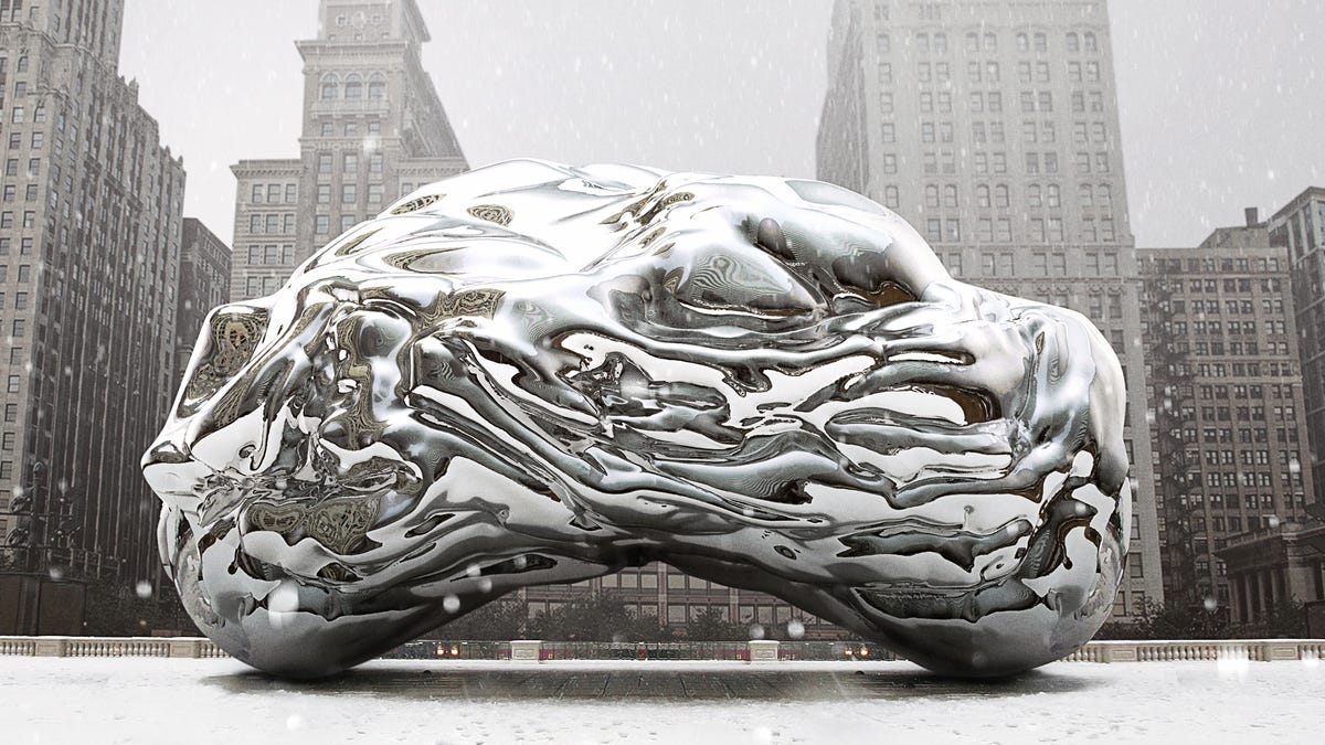 Frigid Chicago Bean Shrivels Up From BelowZero Temperatures