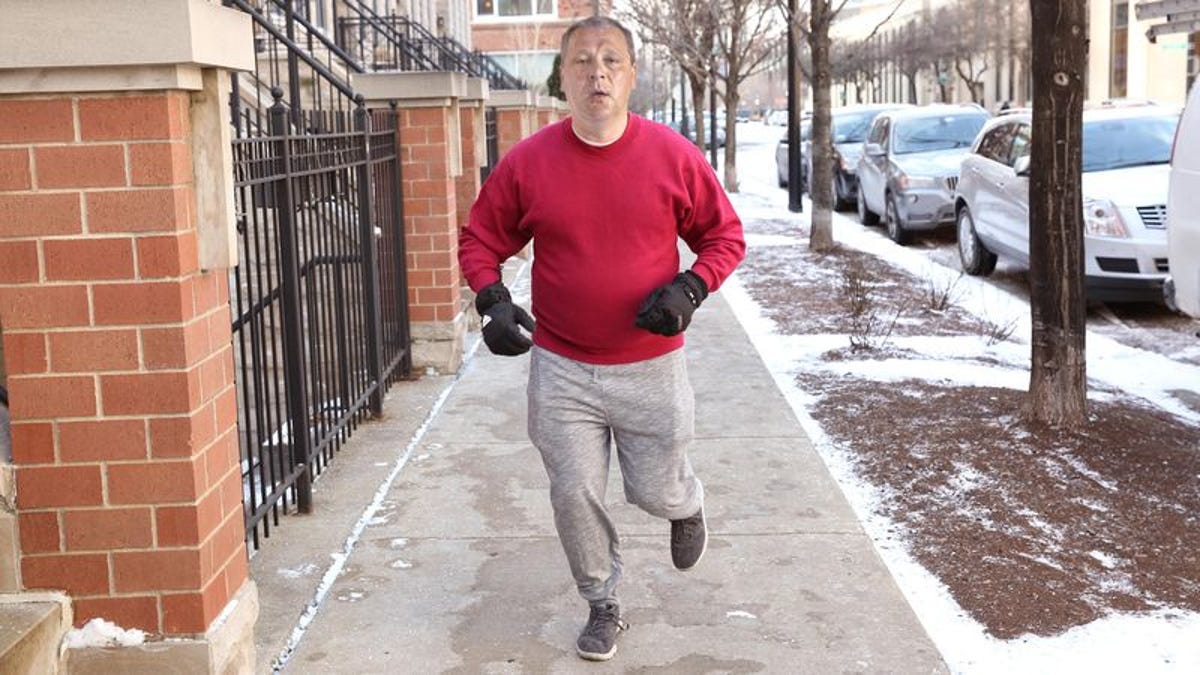 Jogger Clearly On First Run Of Plan To Turn Life Around