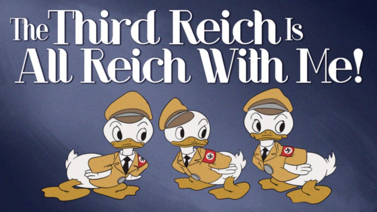 Disney Estate Uncovers Cache Of Anti-American Cartoons Intended For Release If Axis Won WWII