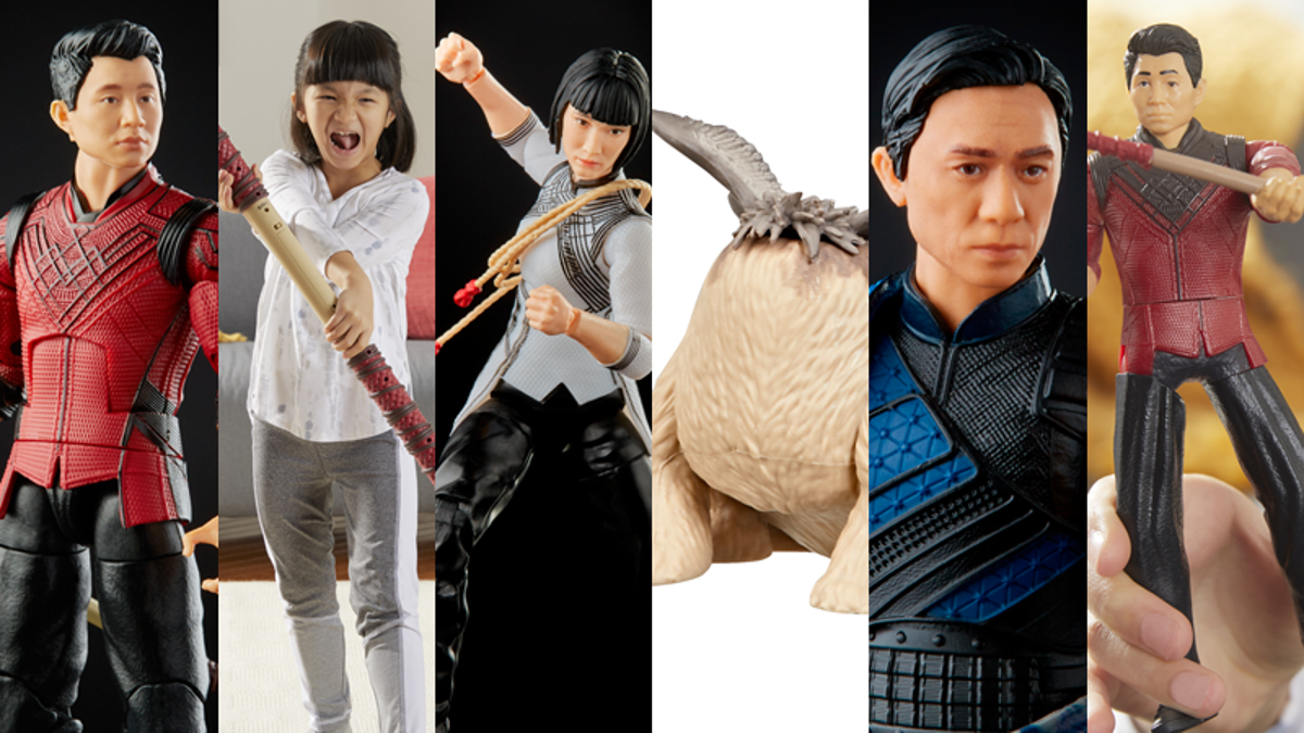 Shang-Chi Marvel Hasbro Toys: Simu Liu, Tony Leung, Awkwafina