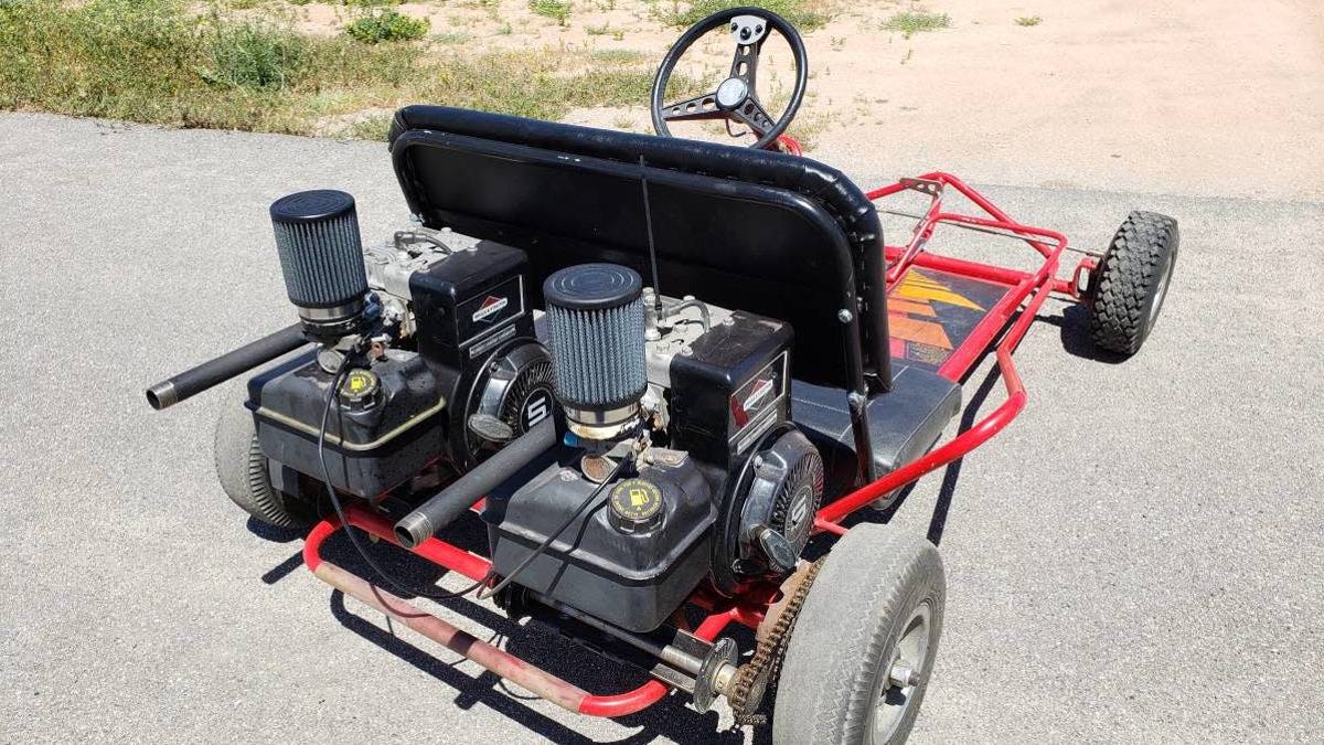 Prepare Your Last Will And Testament Before You Buy This Twin-Engine Gokart