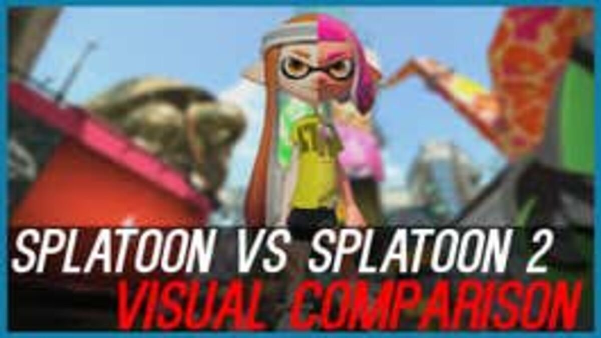 Splatoon 2 Looks Noticeably Richer In Head-To-Head Comparison With The ...