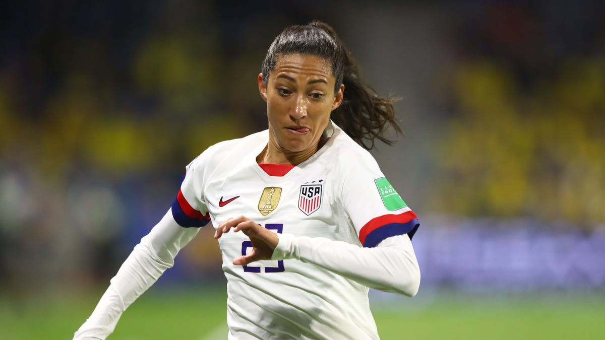 Soccer Star Christen Press Is Done Suffering for Success