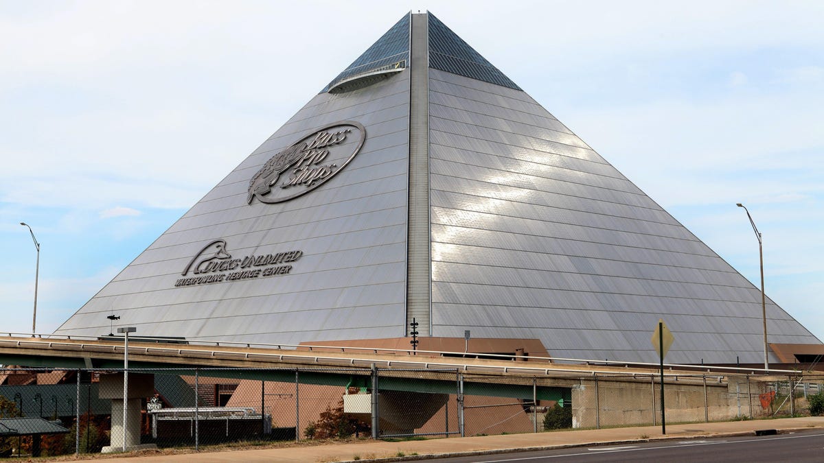 The Unbelievable True Story Of How The Memphis Pyramid Became A