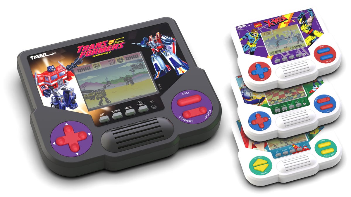 Tiger's single-game handheld consoles are coming back, for some