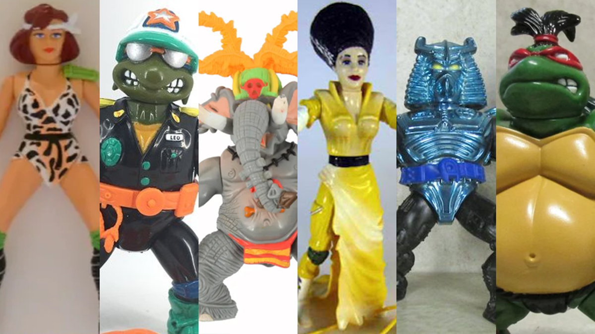 21 Ridiculous (and Seriously Problematic) Teenage Mutant Ninja Turtles  Figures of the '90s