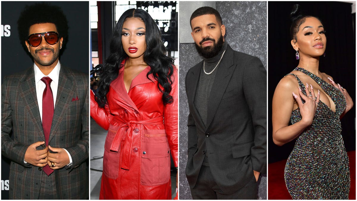 2021 BBMA Nominations Are Announced Drake, The Weeknd, Megan Thee