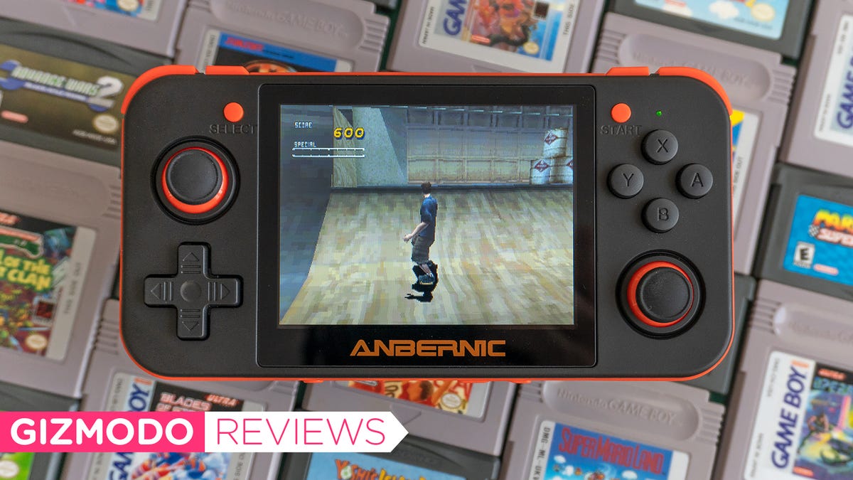 Anbernic Retro Game 350 Review: a Handheld Retro Gaming Treat