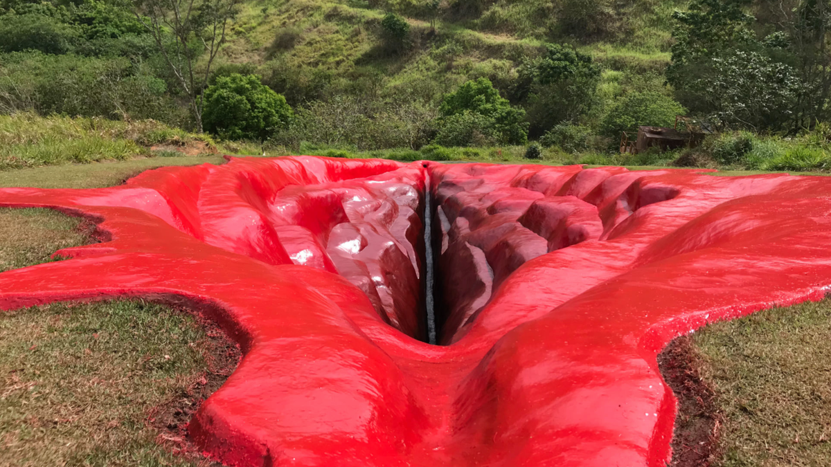 Here's a Giant Vulva On a Brazilian Hillside