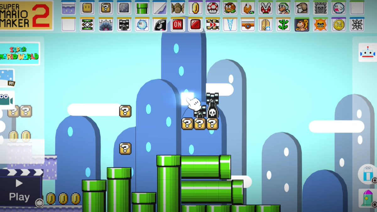 Recrean Super Mario Maker 2 en PS4 con LittleBigPlanet 3