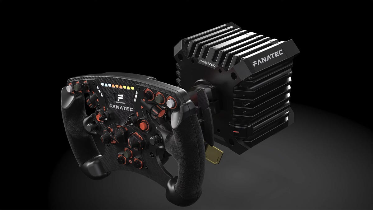 Fanatec's New Direct Drive Wheel Base Is A Seriously Big Deal