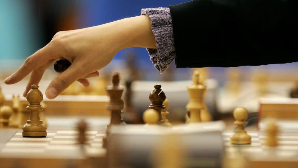 Chess player caught cheating in bathroom using phone during