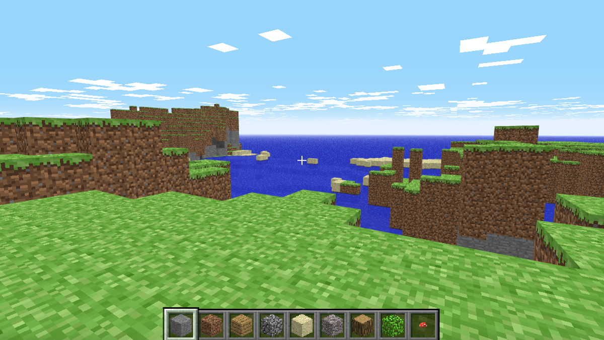 Minecraft Classic in your browser right now!