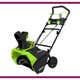 Image for Winter Is Here! Clear the Snow Away With 17% Off a Greenworks Snow Blower