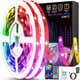 Image for Tenmiro Led Lights for Bedroom 100ft (2 Rolls of 50ft) Music Sync Color Changing Strip Lights with Remote and App Control RGB Strip, Now 29% Off