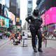 Image for A 12-Foot Bronze Statue of a Black Woman Pops Up in Times Square and MAGA is Absolutely Losing it