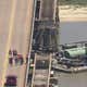 Image for Barge Slams Into Texas Bridge, Partially Collapsing It And Sending Oil Into The Water