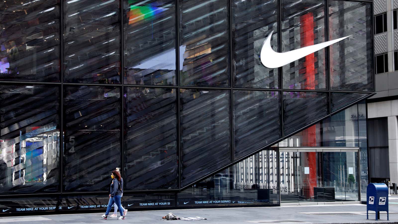 Sales at normally resilient Nike plunged due to Covid-19
