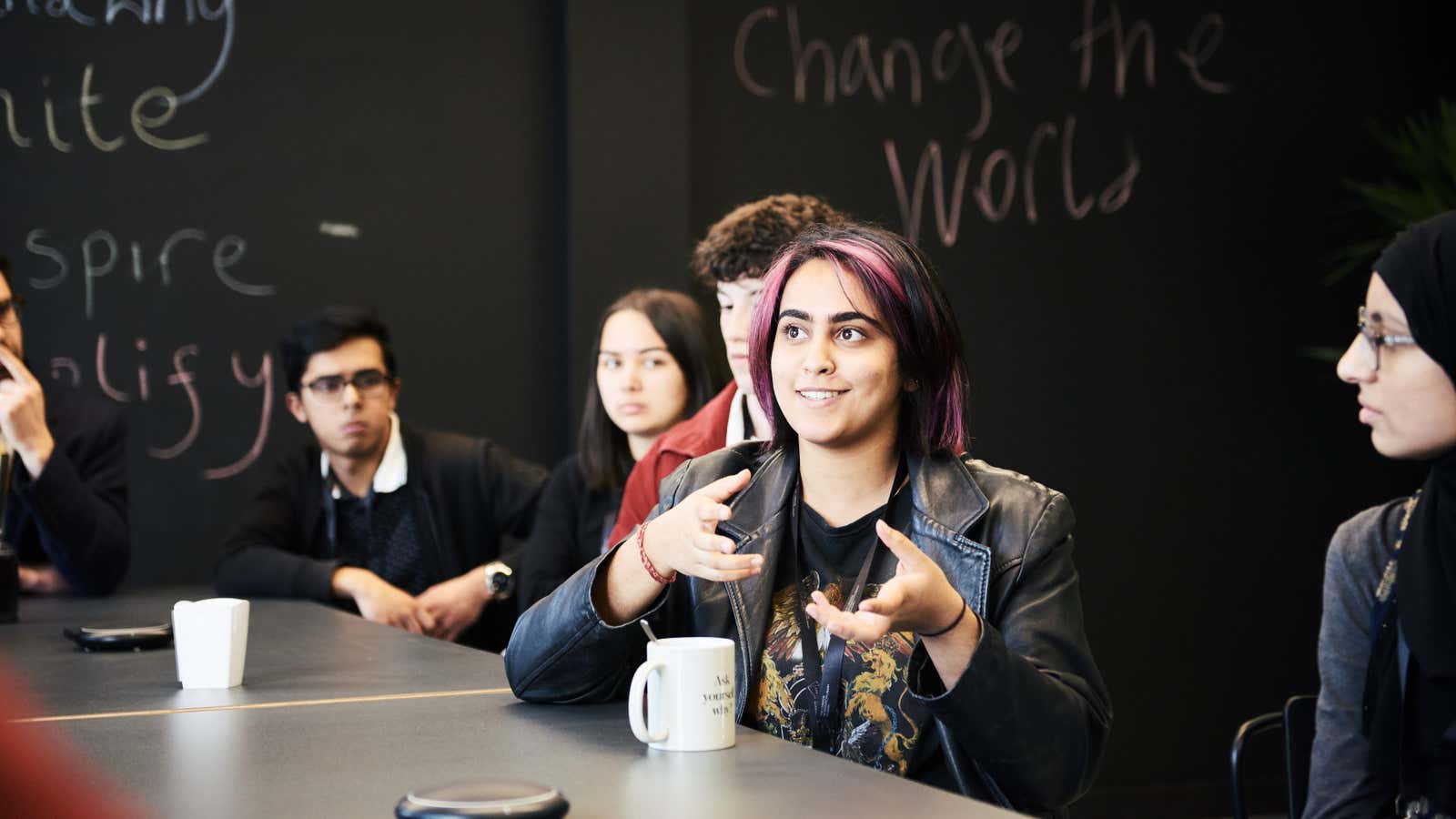 An open day at the London Interdisciplinary School.