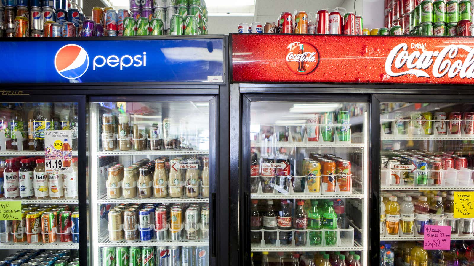 Big Soda just washed Bernie Sanders into it’s anti-tax fight.