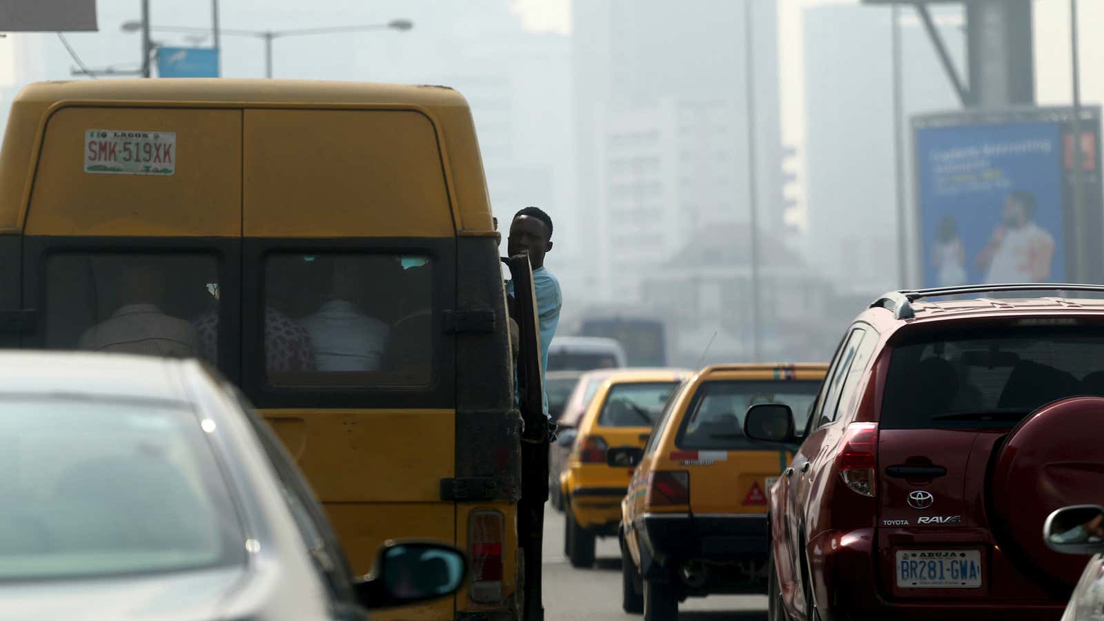 The Lagos hustle and bustle is second to none.