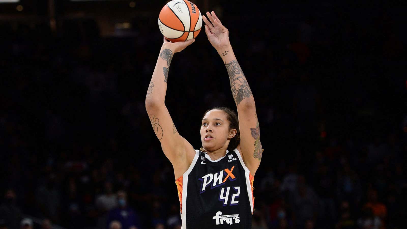 Griner’s remains detained in Russia.