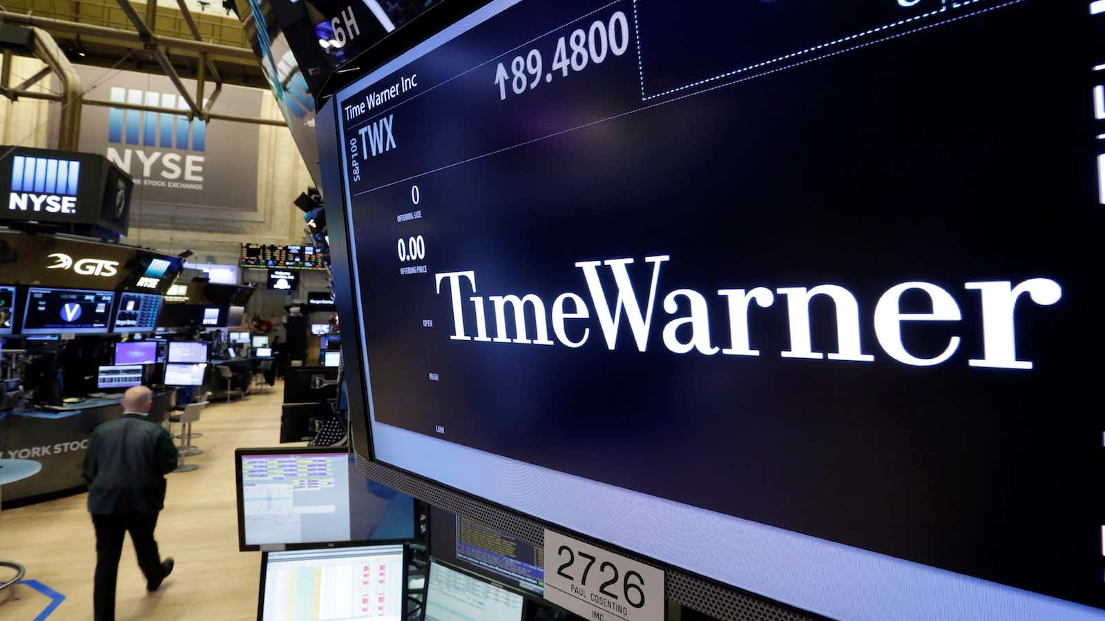 Time Warner is getting a new home.