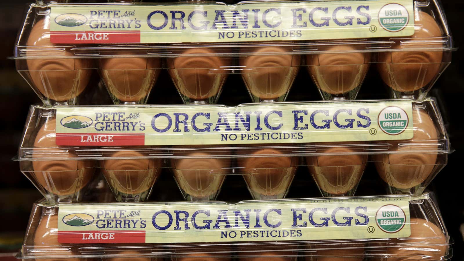 What is the difference between organic versus non-organic eggs?