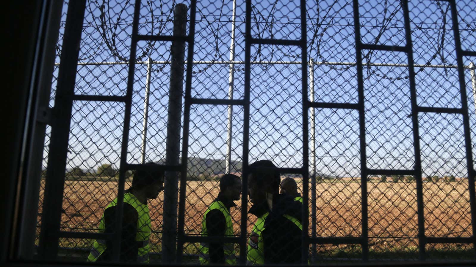 A former prison was turned into a detention center.