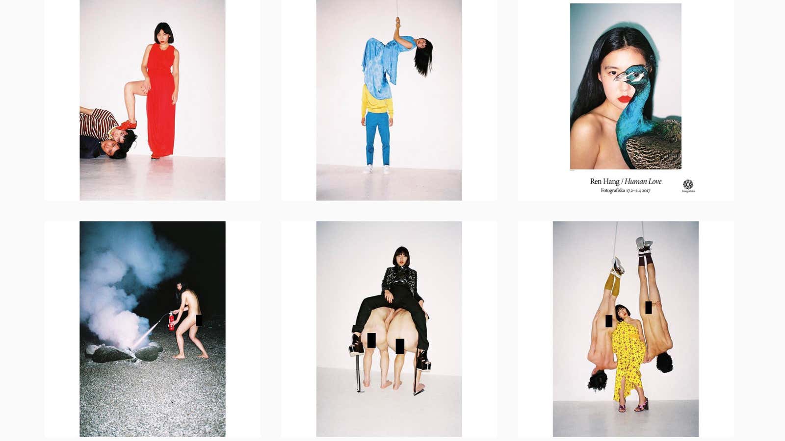 Chinese photographer Ren Hang, 29, had provoked sex-shy China with his  erotic images